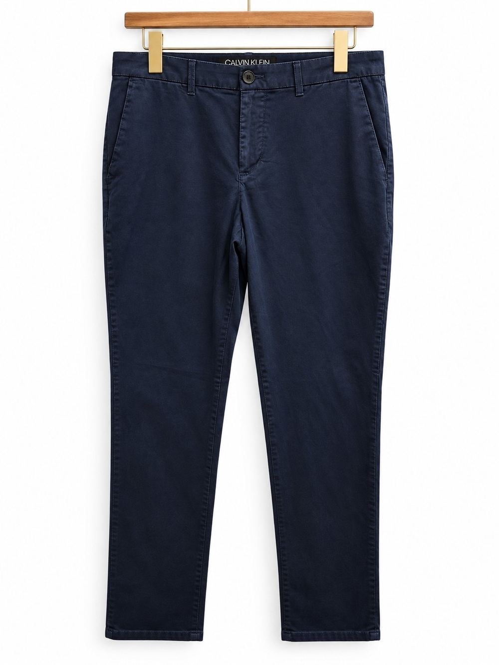 Calvin Klein Men’s 30x32 Slim Fit Infinite Flex Navy Chino Pants